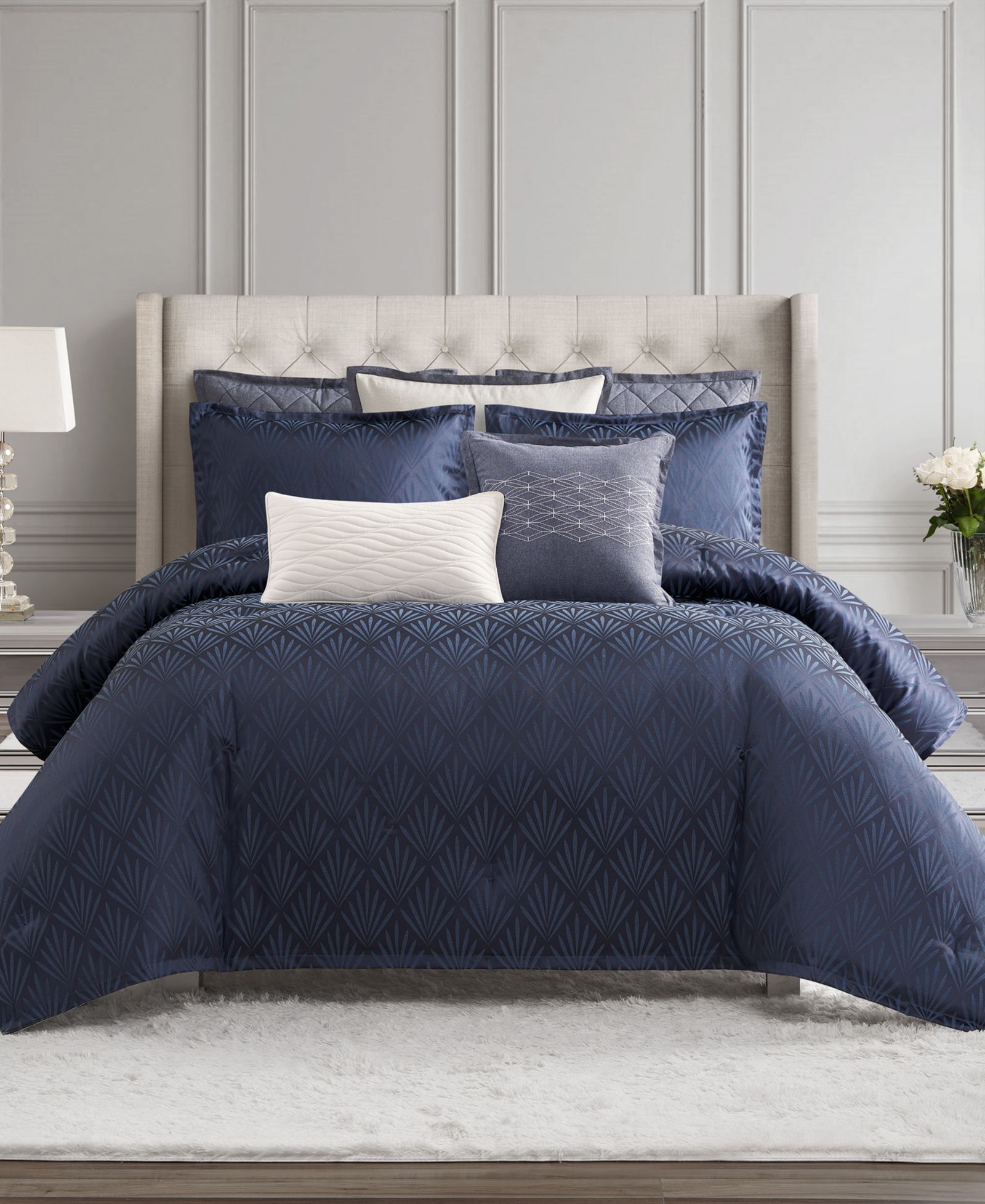 Комплект покрывала Waterford Chloe 3-Pc. Queen