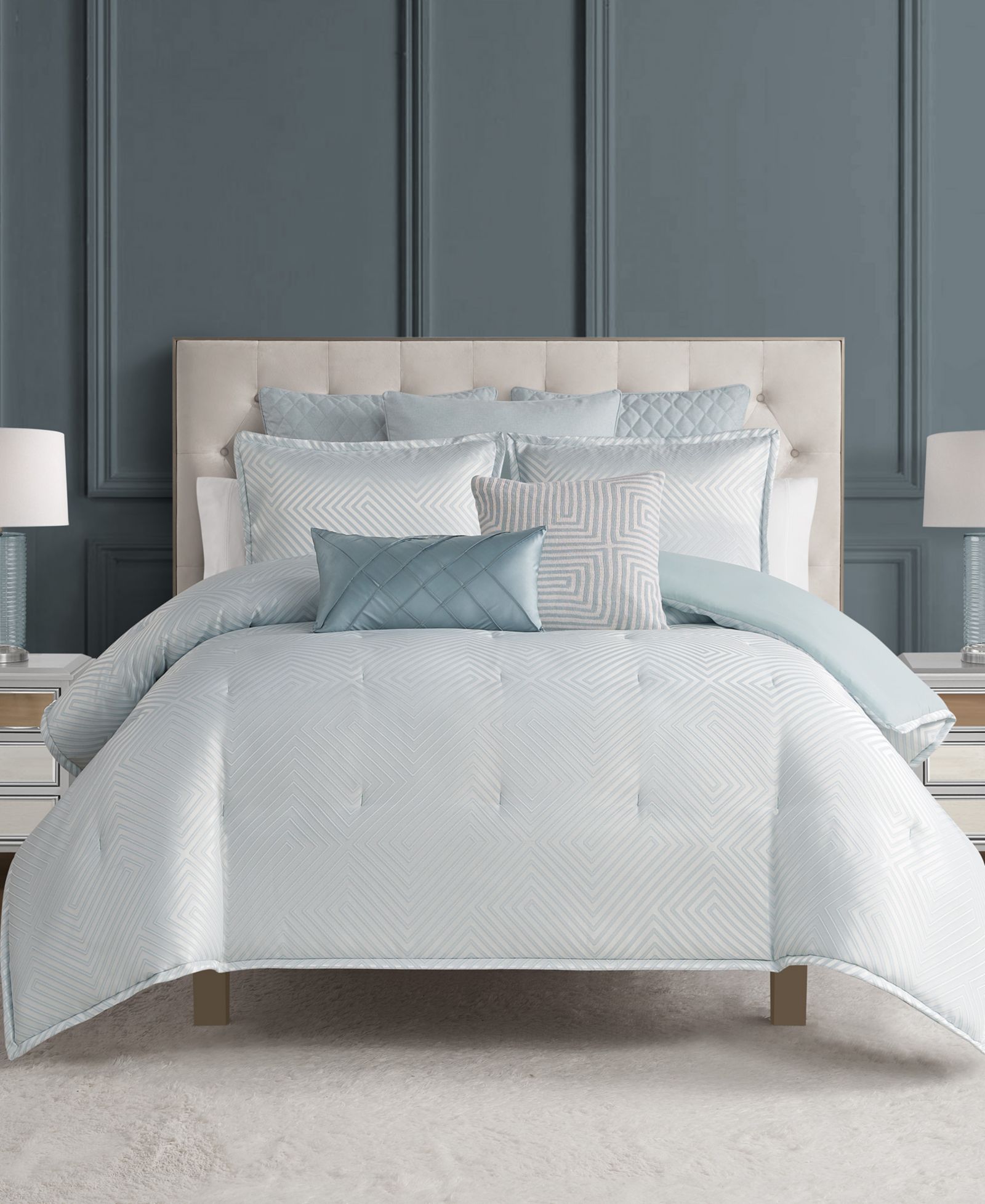 Комплект из 3 предметов Waterford Houston Comforter, Queen