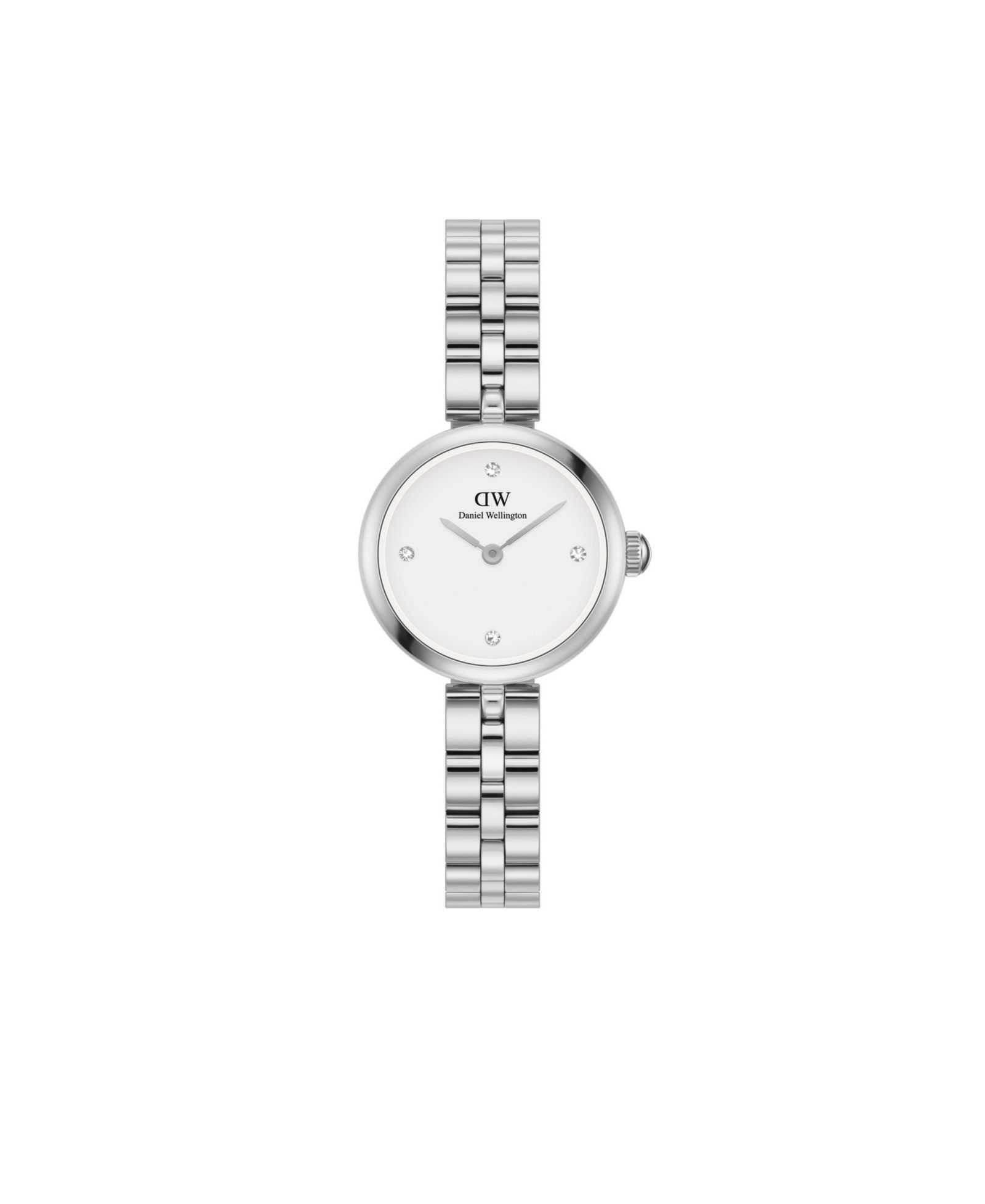 Унисекс аналоговые часы Daniel Wellington Silver-Tone Stainless Steel, 22mm