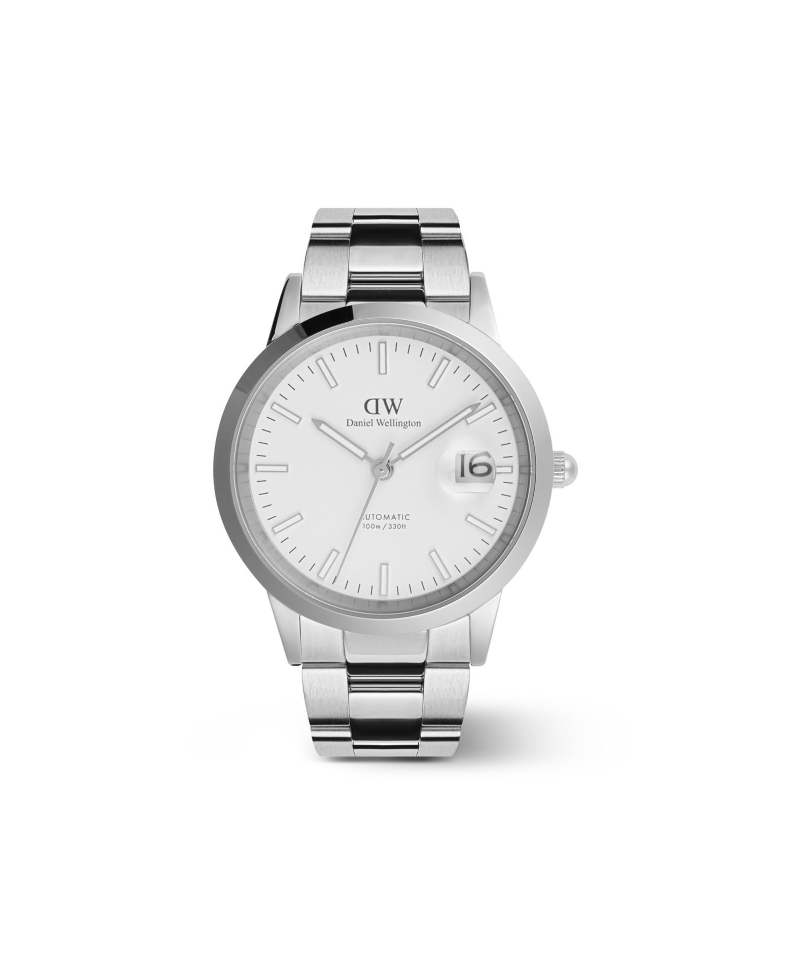Мужские часы Daniel Wellington Automatic Silver-Tone Stainless Steel, 40mm