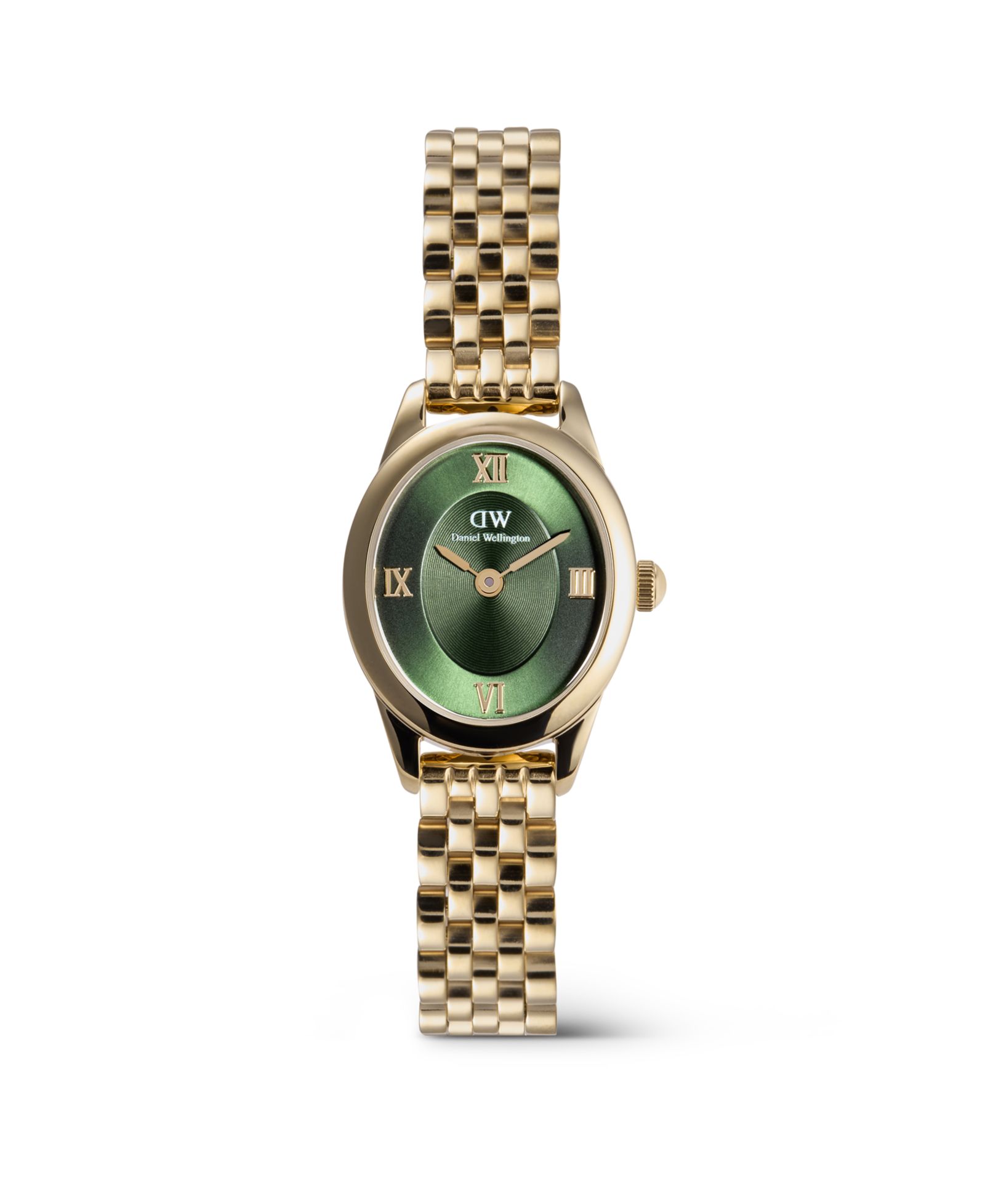 Daniel Wellington Women's Analog Gold-Tone Stainless Steel Watch, 22mm