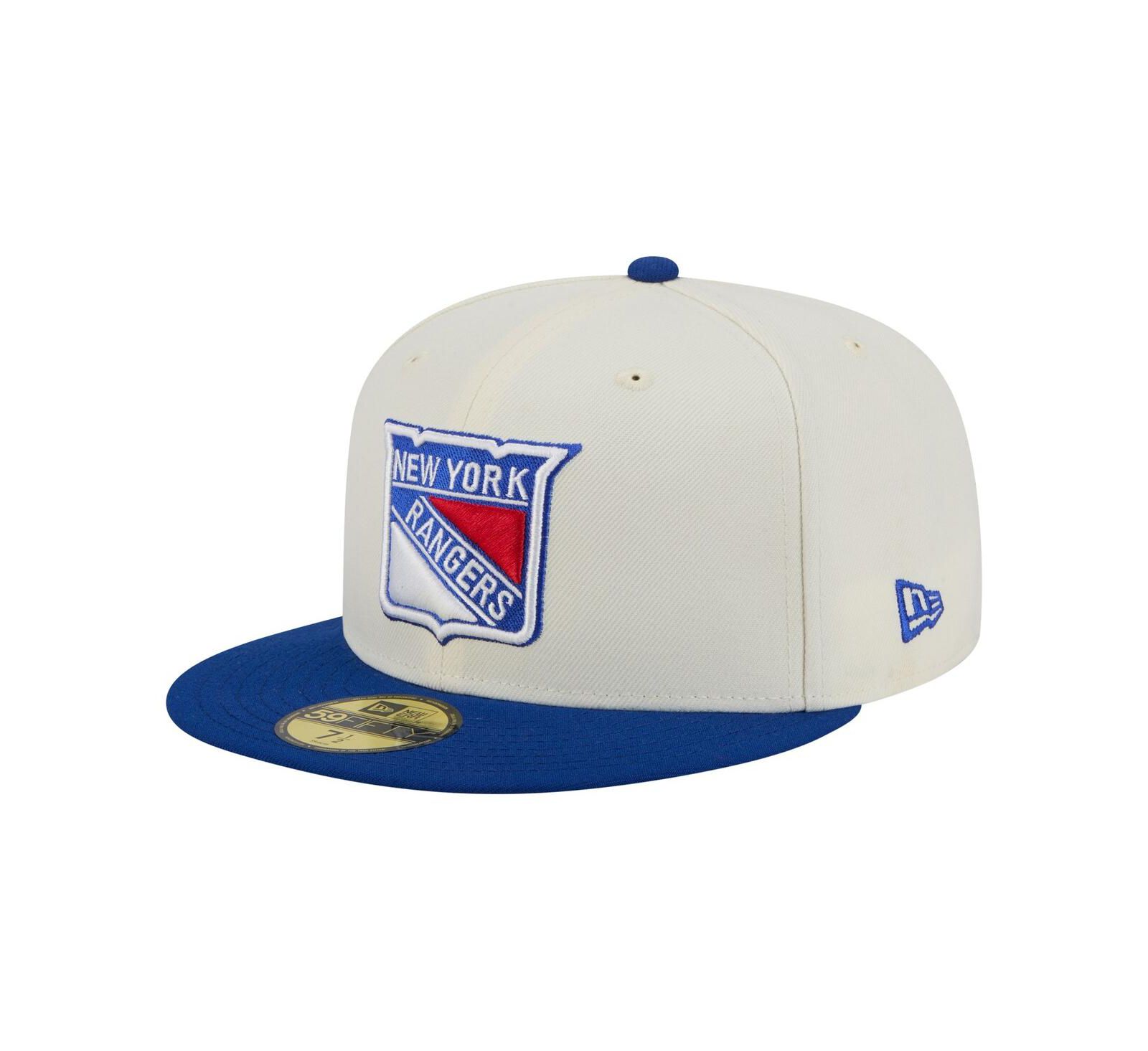 Мужская fitted-кепка New Era New York Rangers Chrome Two-Toned 59FIFTY