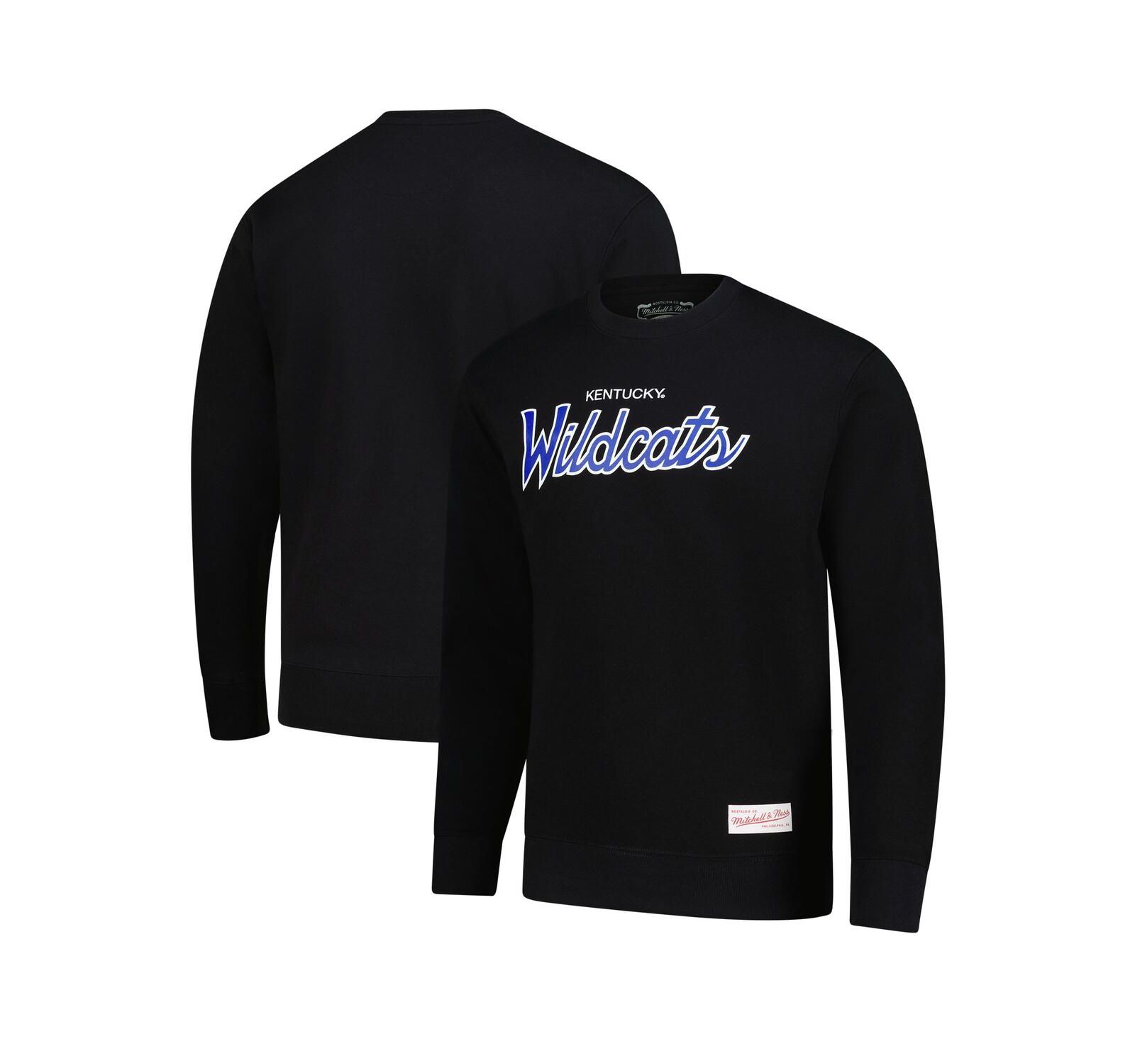 Мужской свитшот Mitchell & Ness Kentucky Wildcats Elite Script