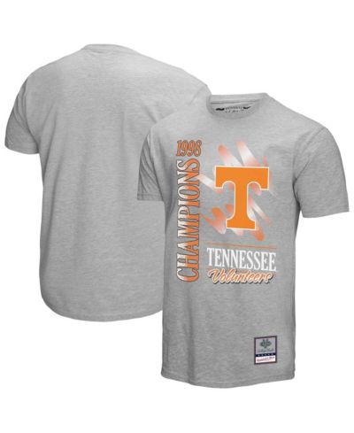 Мужская футболка Mitchell & Ness Tennessee Volunteers Retro Brush Mineral Wash, цвет Gray