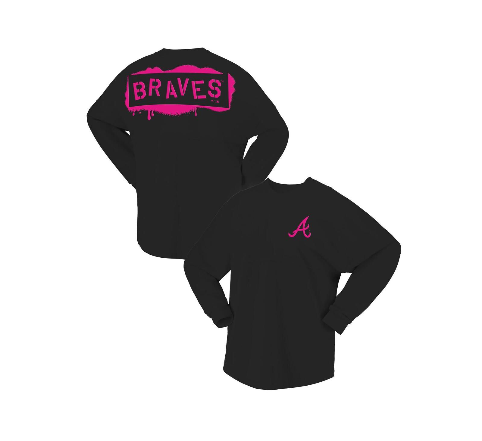 Fanatics Женский джерси Atlanta Braves Neon Long Sleeve