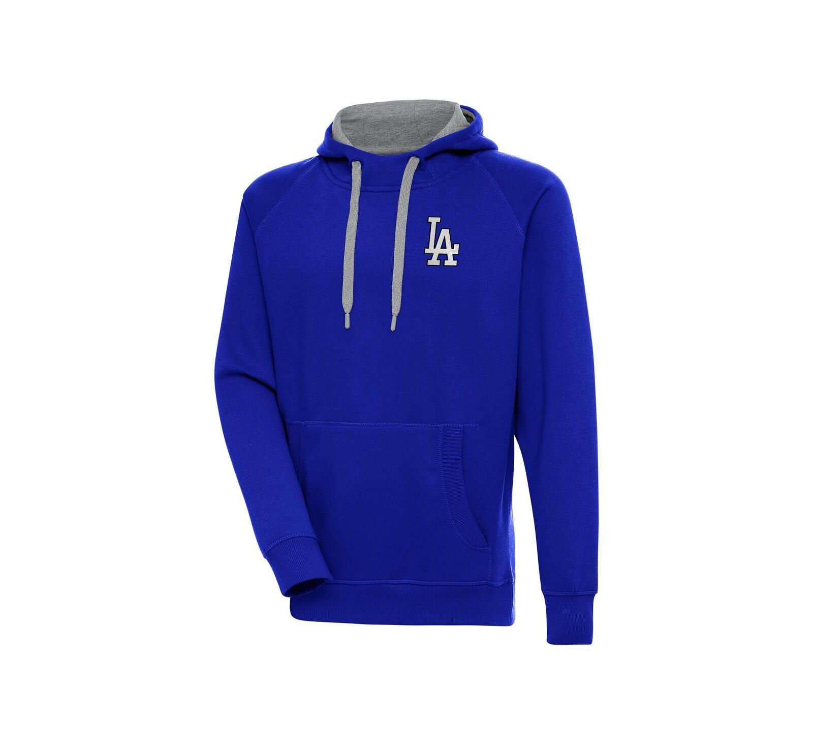 Antigua Мужское худи Metallic Victory Pullover Los Angeles Dodgers Royal