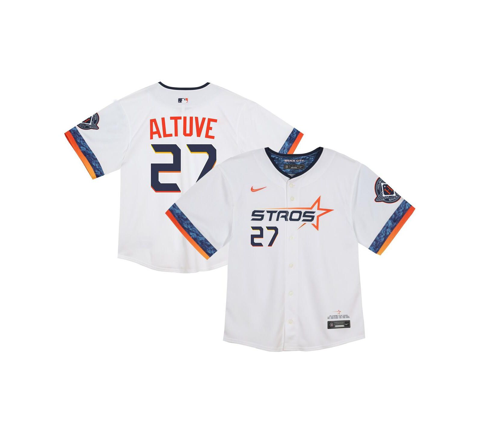 Детская джерси Nike Jose Altuve Houston Astros 2025 City Connect Limited