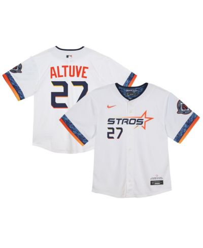 Nike Toddler Jose Altuve White Houston Astros 2025 City Connect Limited Player Jersey