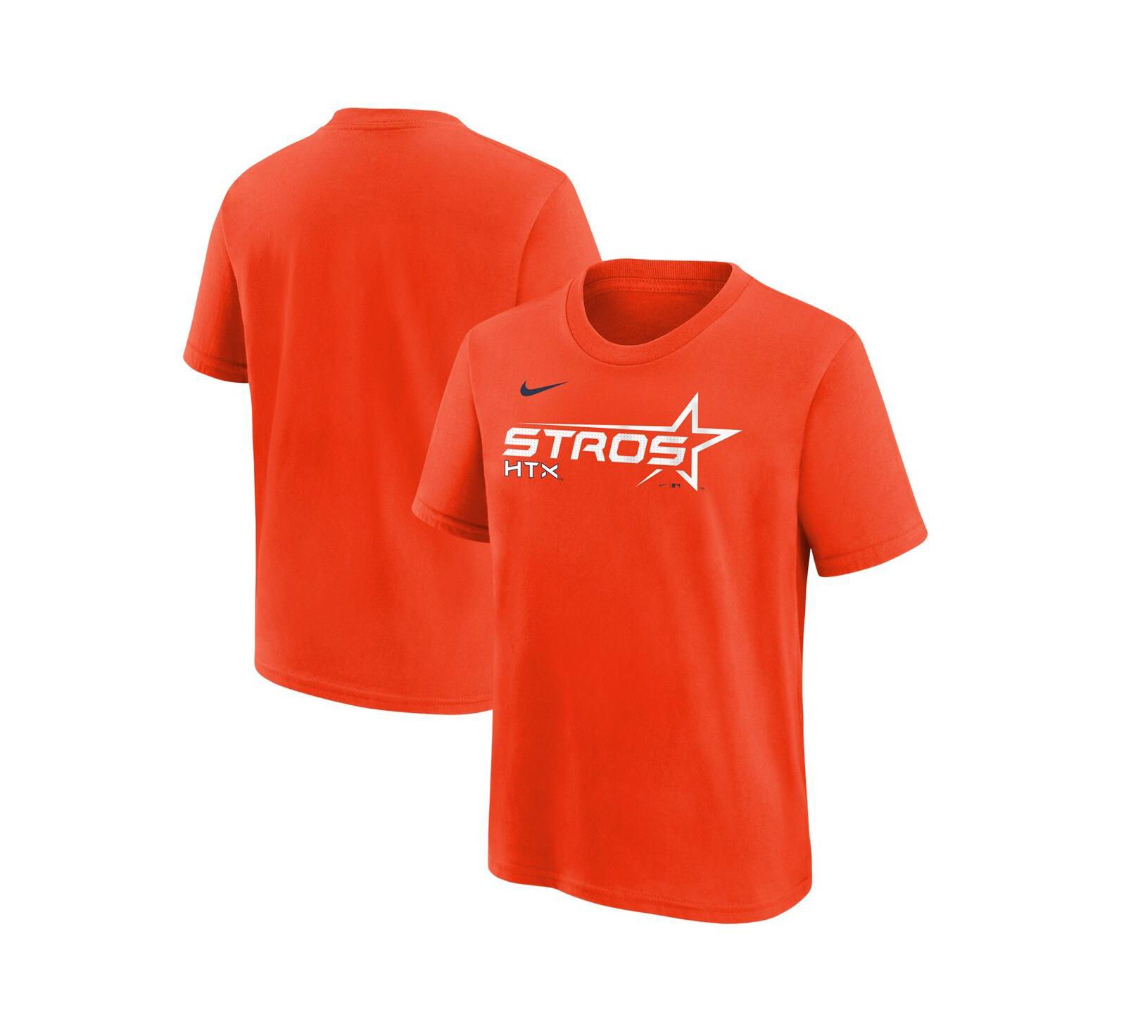 Детская футболка Nike Houston Astros 2025 City Connect, оранжевая