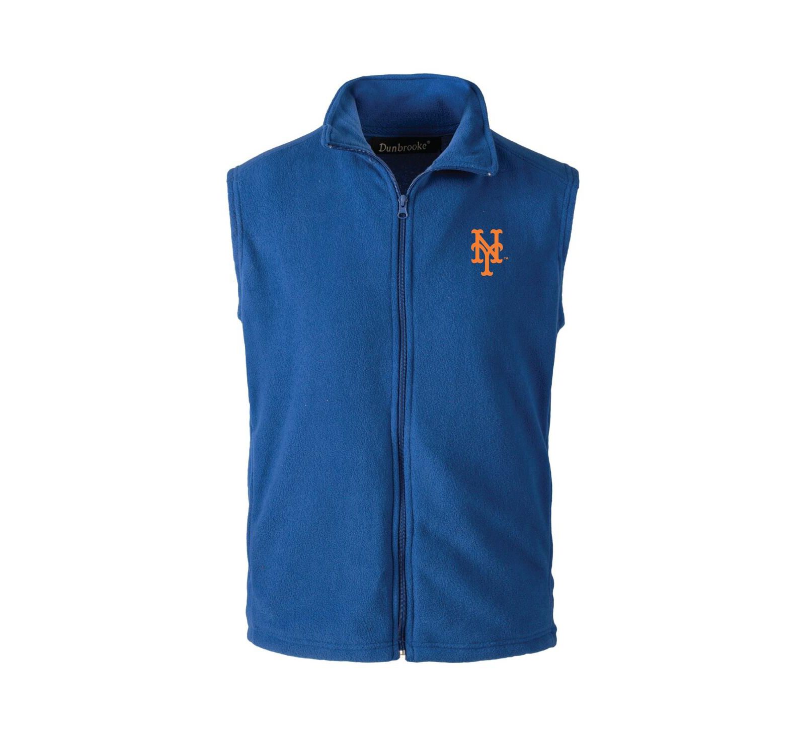 Dunbrooke Men's Royal New York Mets Full-Zip Vest