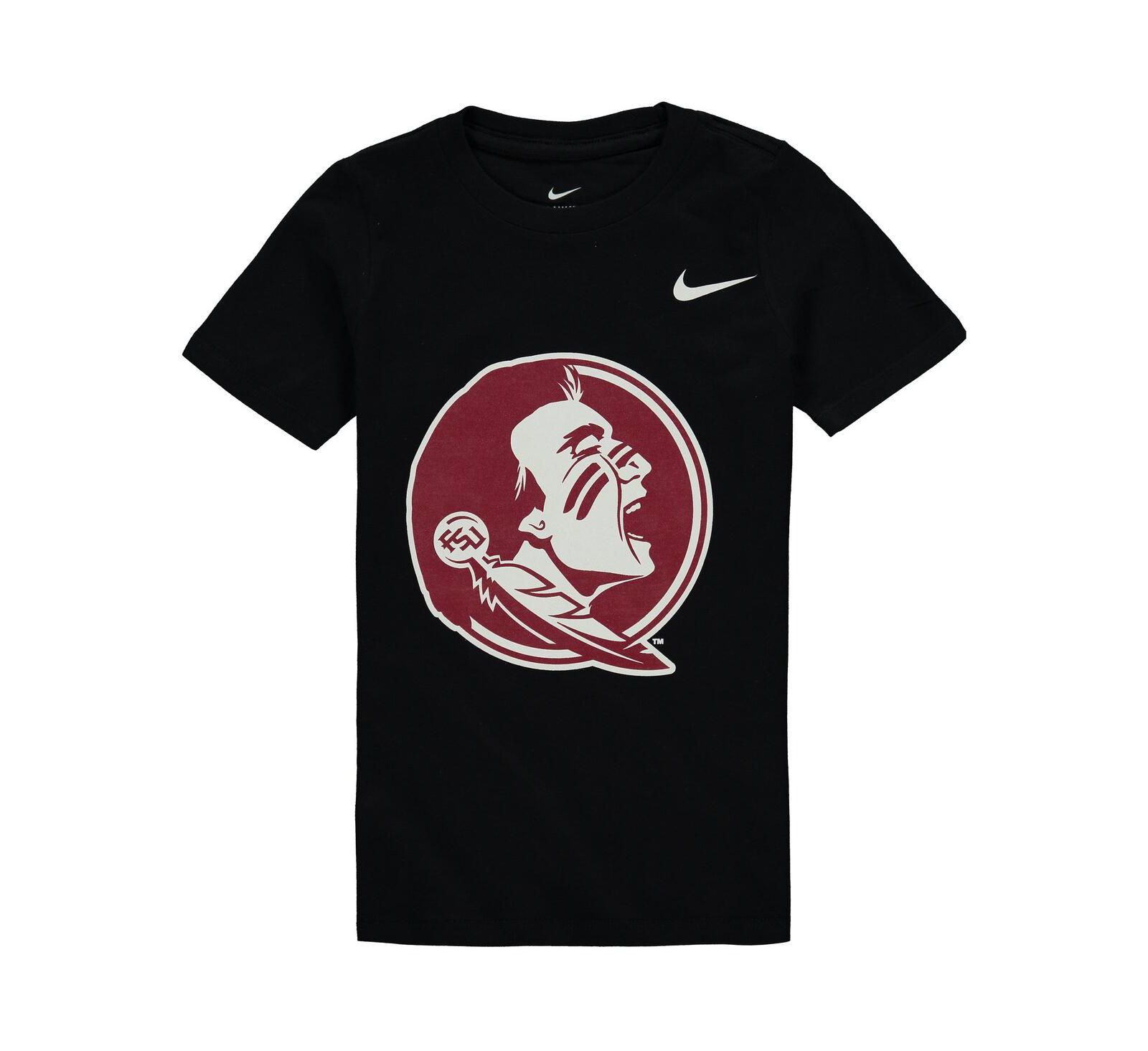Nike Preschool Black Florida State Seminoles Logo T-Shirt