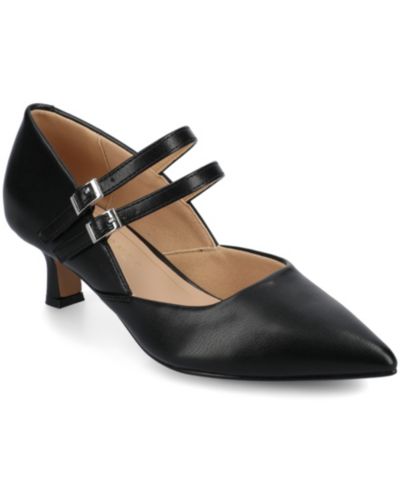 Женские туфли Journee Collection Carnation Pointed Toe Mary Jane Pumps