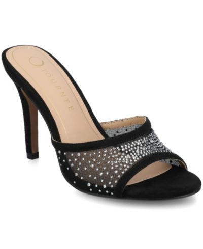 Journee Collection Женские туфли-лодочки Hensley с сеткой и декором