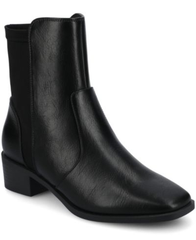 Женские ботильоны Journee Collection Renna Block Heel Chelsea