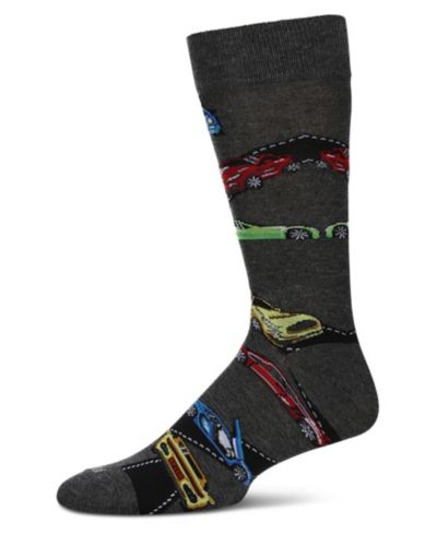 MeMoi Мужские носки Cars Crew Socks