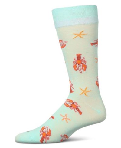 Мужские носки MeMoi Lobster Rayon Crew Socks