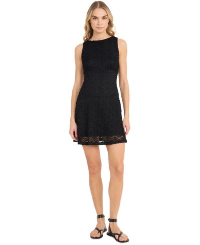 The Good Journey Женский Crochet Empire-Waist Mini Dress