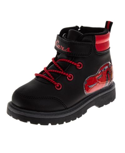 Disney Pixar Cars Toddler and Little Boys Lightning McQueen Durable Casual Boots