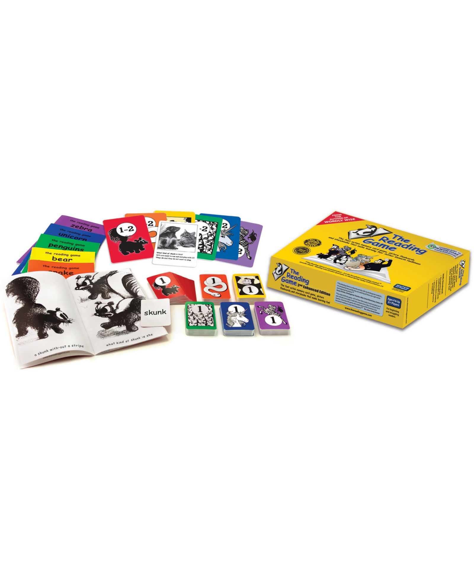 Набор карточных игр Memory Word Card Games Sight Words Card Game от The Reading Game, 2-е издание, возраст 3+