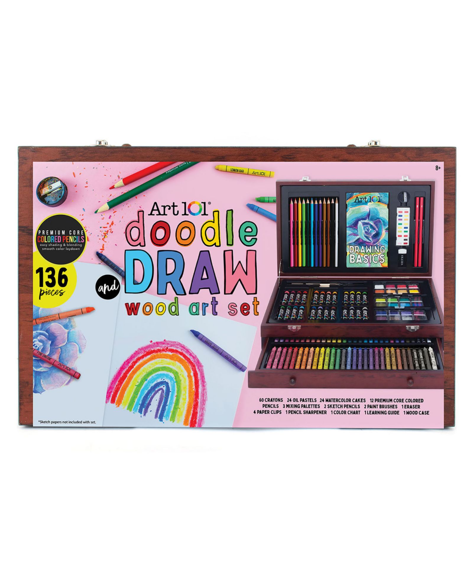 Набор для творчества Art 101 Doodle Draw Multimedia Wood