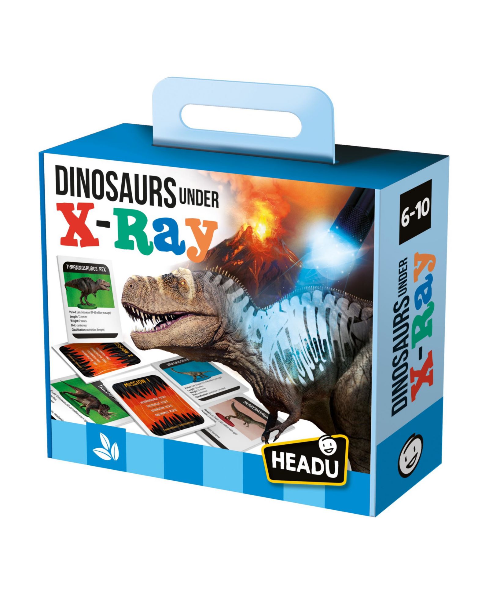 Образовательная игрушка Headu Dinosaurs Under X-Ray