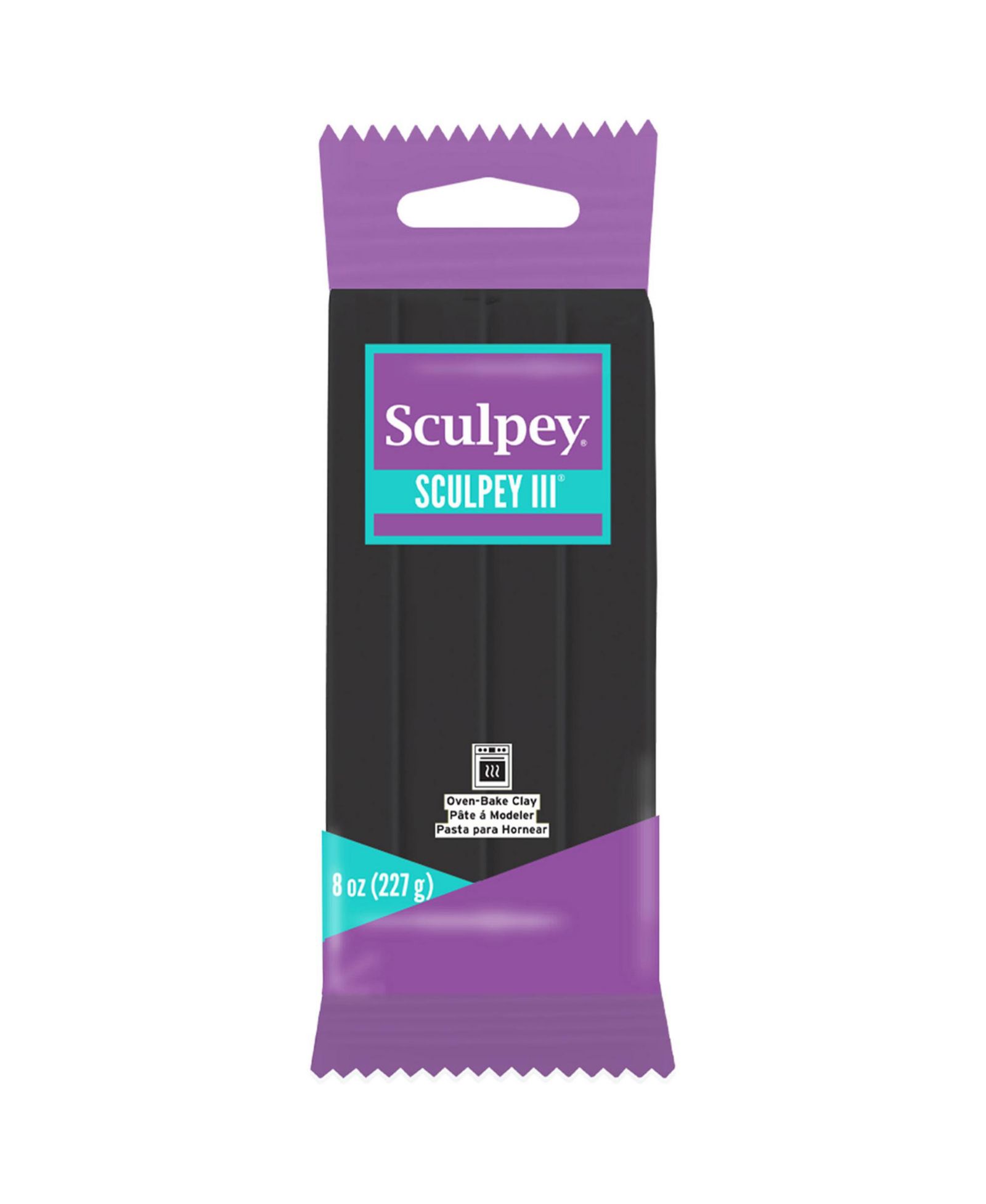Sculpey III: Black - 8oz