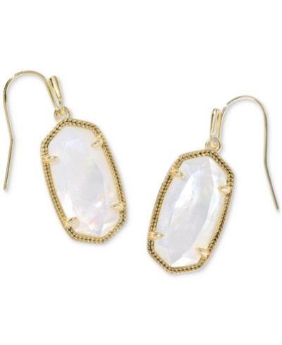 Серьги-подвески Kendra Scott Dani 14K Gold Over Brass Azalea Illusion