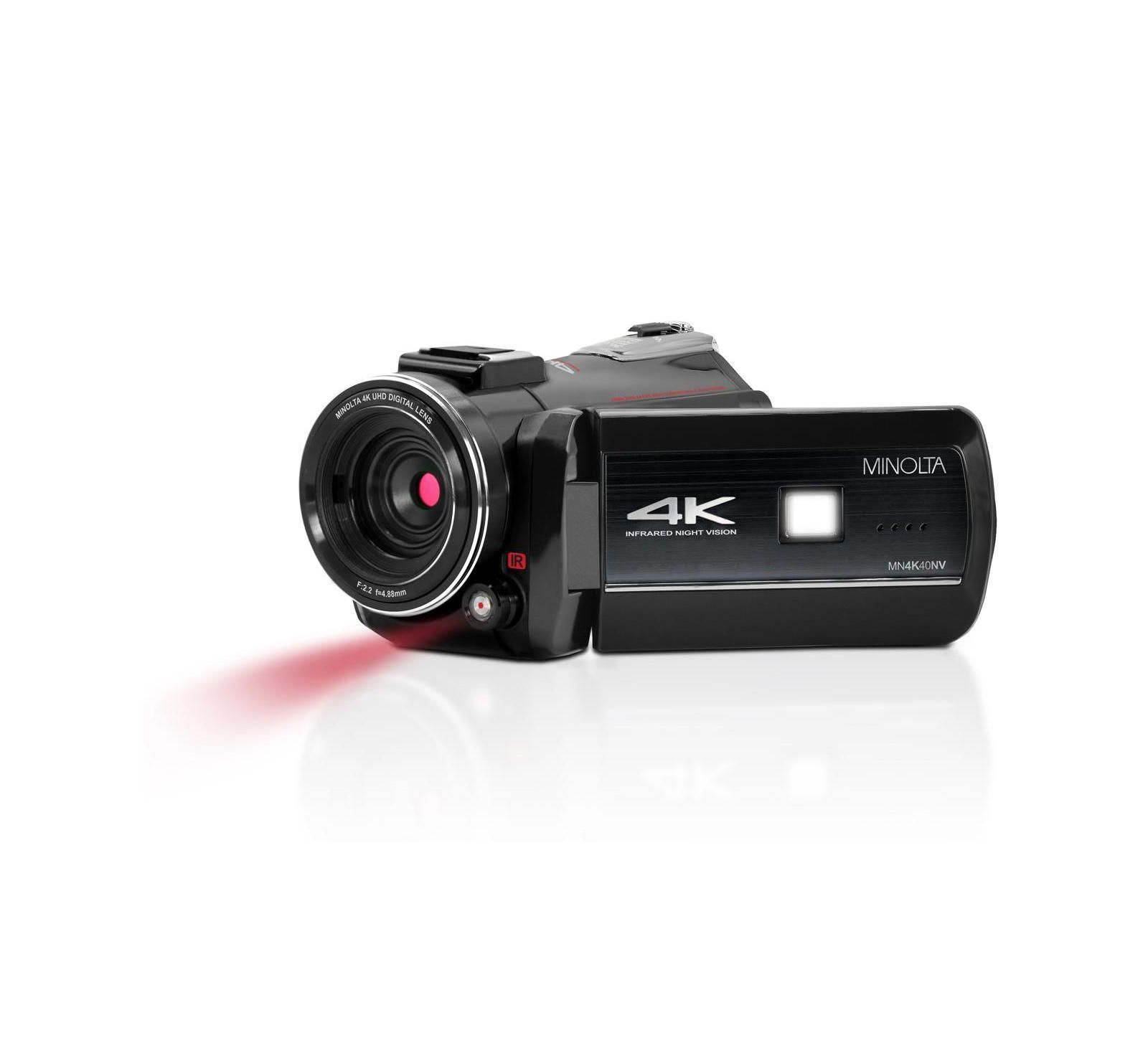 Minolta MN4K40NV 4K Ultra HD Night Vision Camcorder