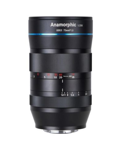 Анаморфотный объектив Sirui 75mm f/1.8 1.33x для Sony E