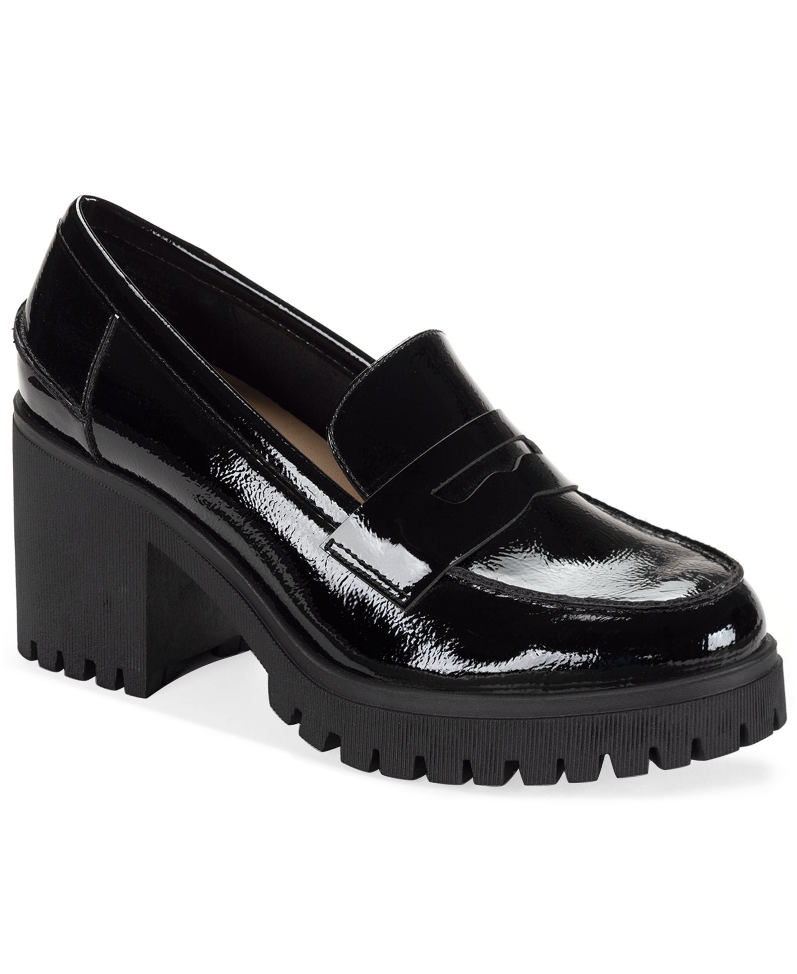 Wild Pair Women's Presscott Round Toe Heeled Loafers, Macy's Exclusive