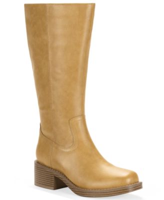 Wild Pair Women's Warblerr Wide Calf Square Toe Tall Boots, Macy's Exclusive