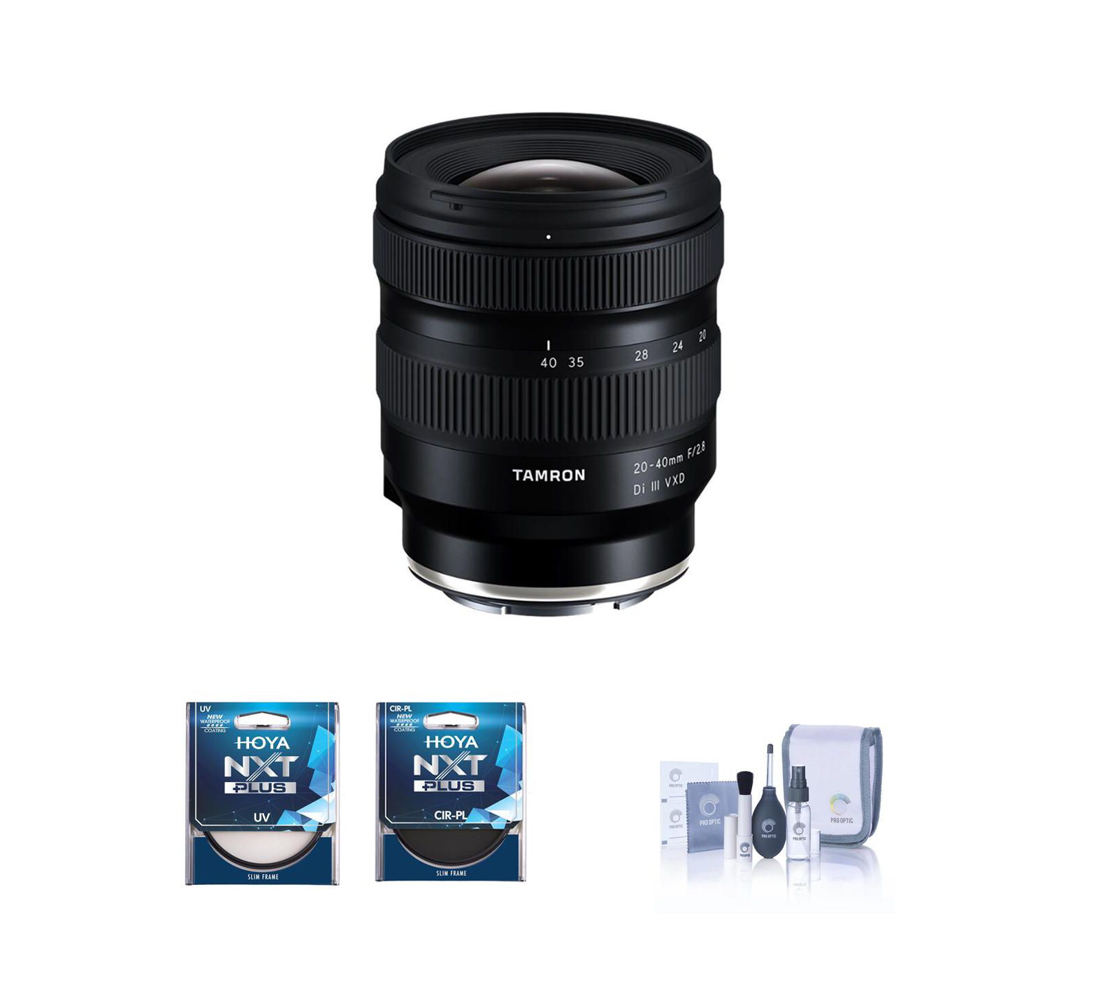 Объектив Tamron 20-40mm f/2.8 Di III VXD для Sony E, с фильтрами UV и CPL 67 мм