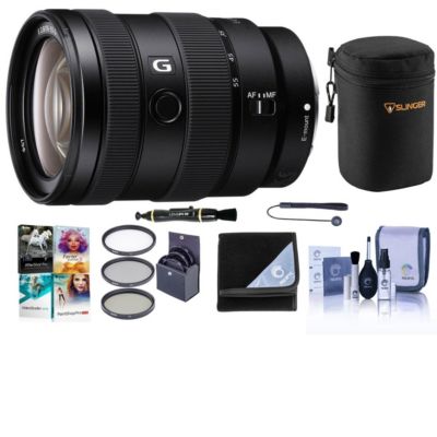 Sony E 16-55mm f/2.8 G Lens with Free PC Software  Accessories Kit
