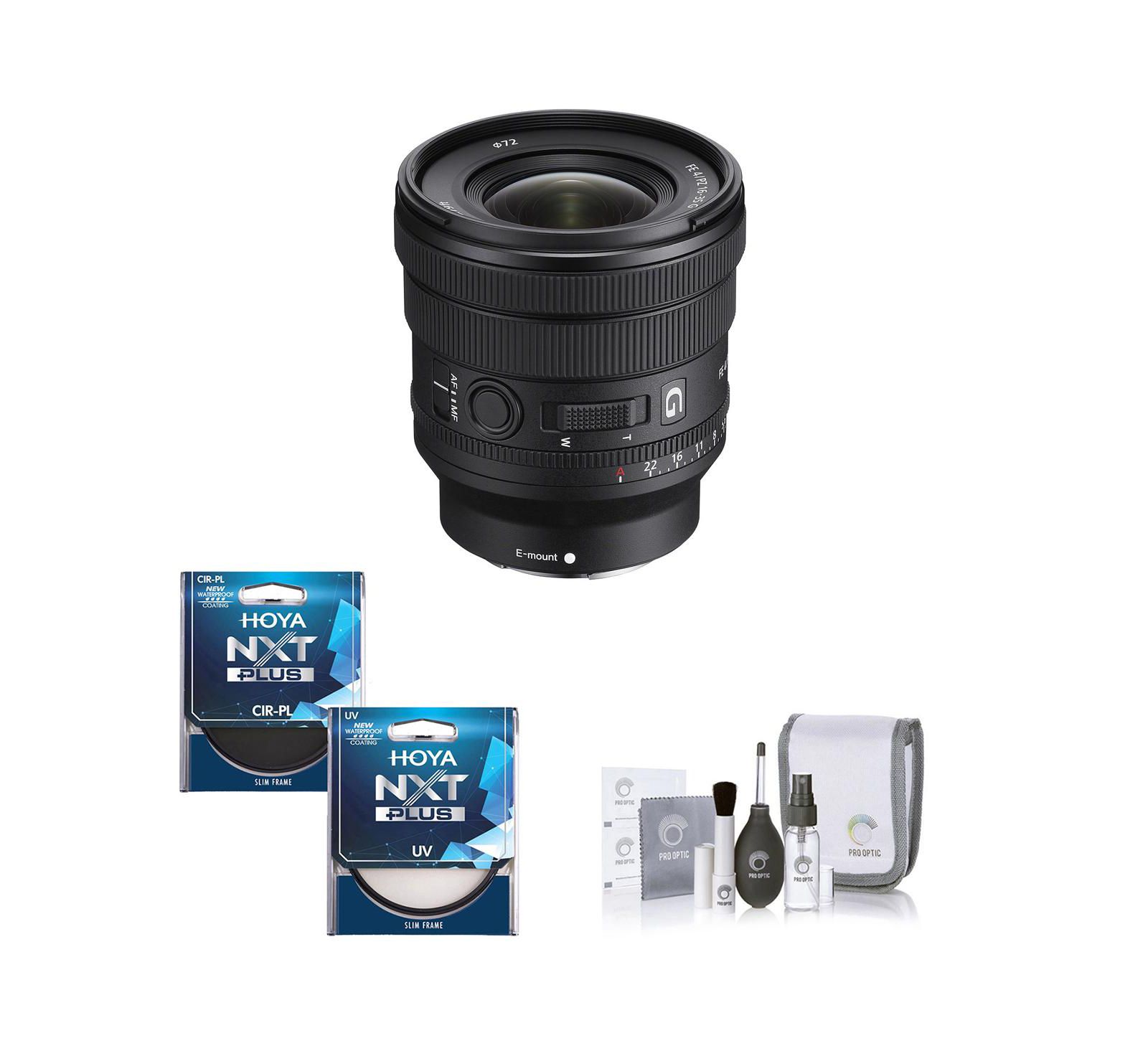 Sony FE PZ 16-35mm f/4 G Wide-Angle Zoom Lens for Sony E Mount
