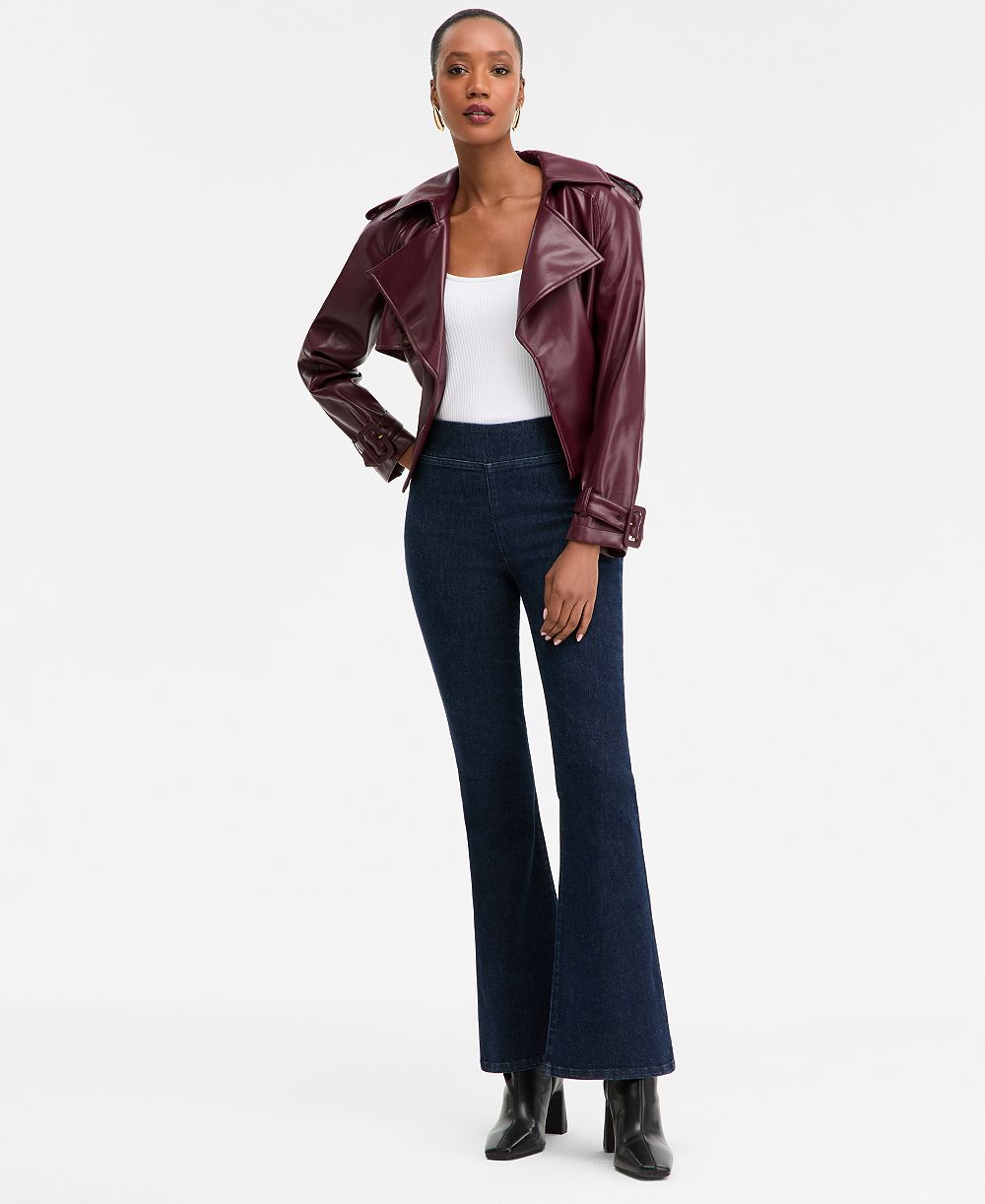 I.N.C. International Concepts Женские High-Rise Pull-On Flare-Leg Jeans