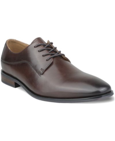 Alfani Men's Genuine Leather Plain-Toe Dress Shoes