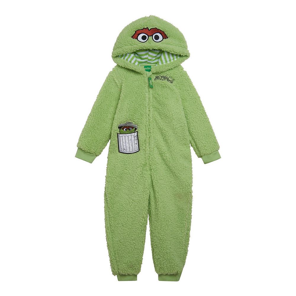 Sesame Street костюм-комбинезон с капюшоном на молнии для мальчиков (0-12 мес.)