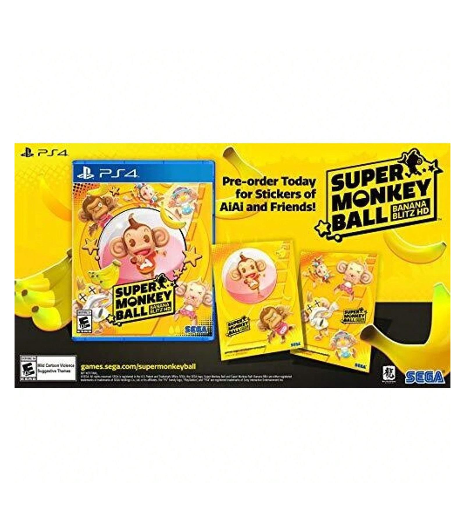 Super Monkey Ball: Banana Blitz HD для PlayStation 4