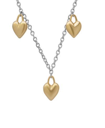 Женское ожерелье Macy's Three Heart Short Pendent