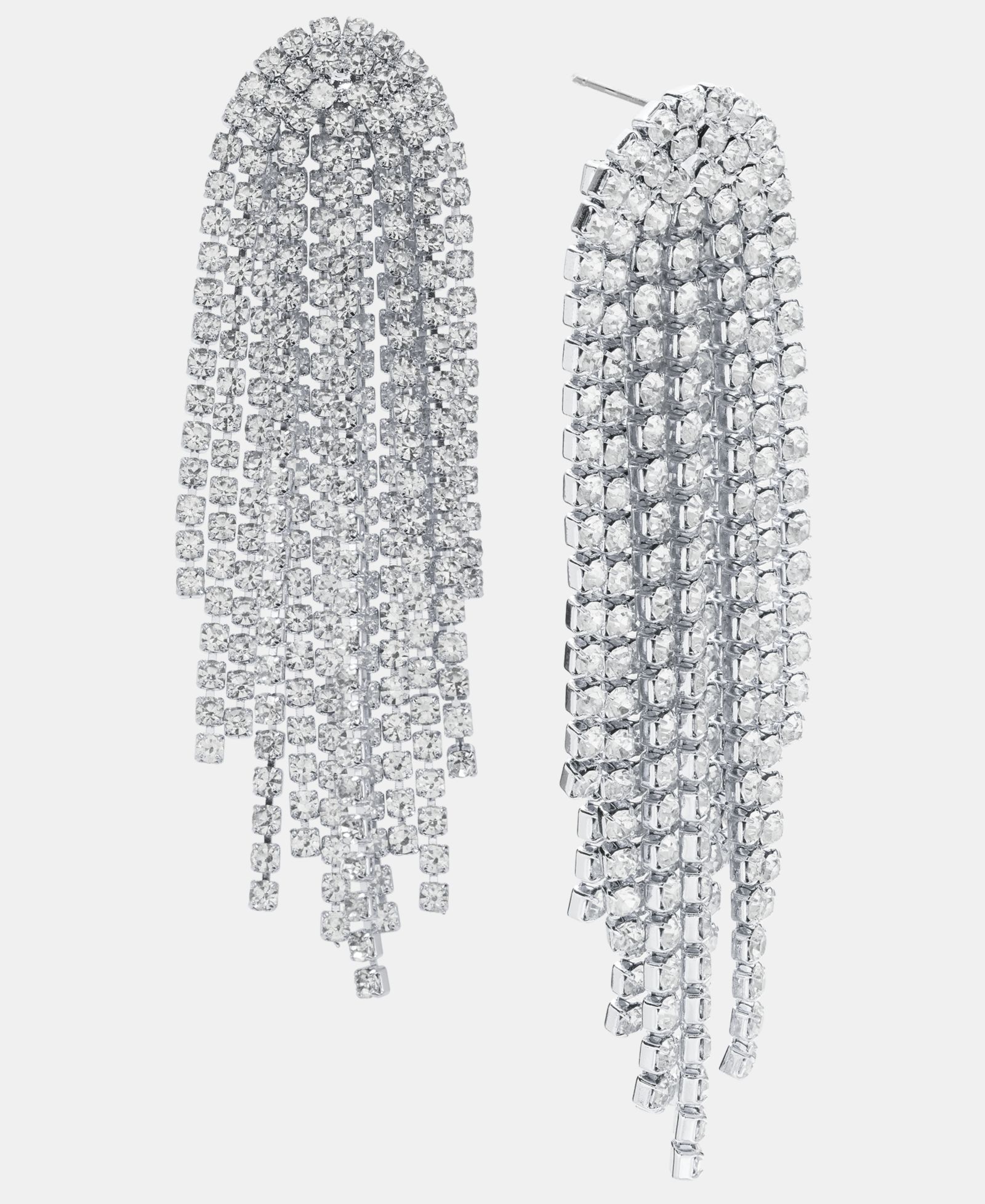 I.N.C. International Concepts Crystal Shaky Chandelier Earrings, серьги-люстры