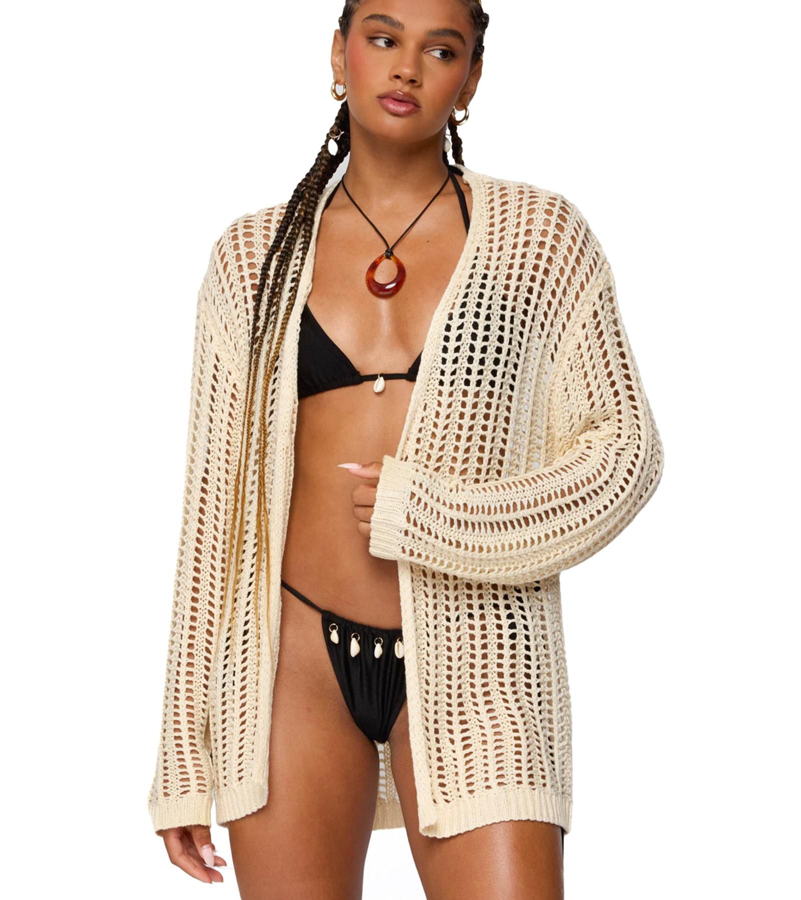 Женский кардиган Edikted Darcee Oversized Crochet