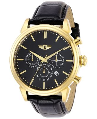 Invicta Мужские наручные часы I by Invicta Quartz Chronograph с черным циферблатом, модель IBI29865
