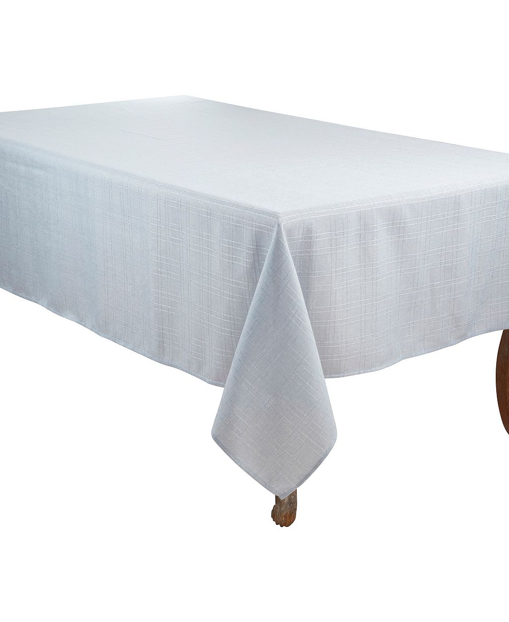 Saro Lifestyle Classic Stitched Plaid скатерть, 65" x 140"