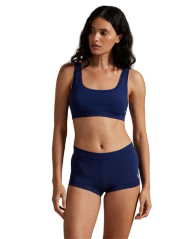 Женские трусики Polo Ralph Lauren Mid-Rise Short 4P0500