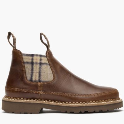 Женские ботинки Georgia Boot Plaid Chelsea Romeo
