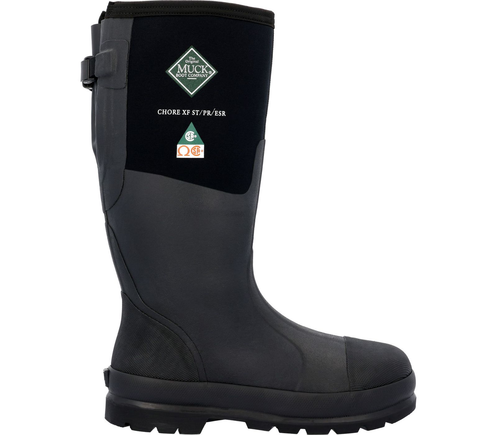 Мужские ботинки MUCK Chore Classic со стальным носком XF (широкая голень)
