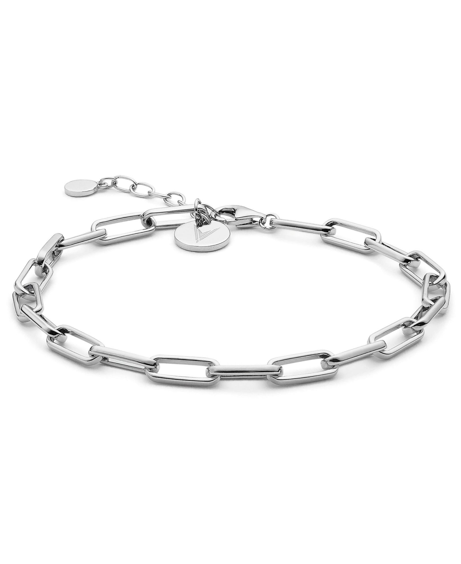 Женский браслет Vincero Chain Link Silver-Plated Steel 7"