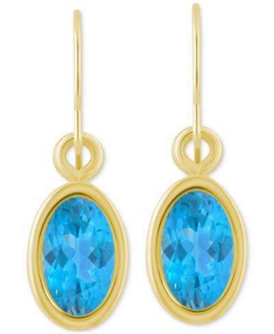 Blue Topaz / Gold