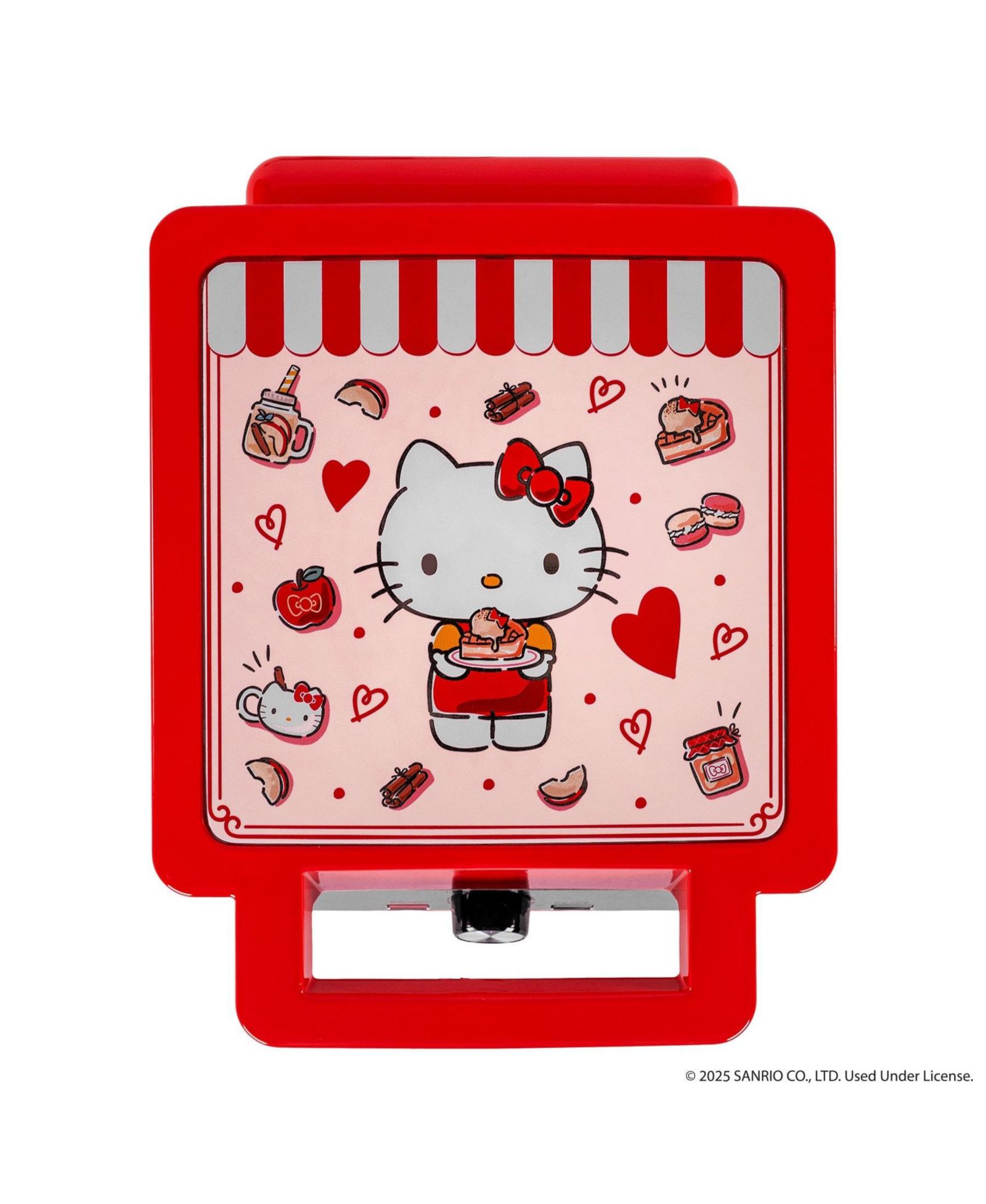 Uncanny Brands Hello Kitty Deluxe Waffler вафельница с персонажами Hello Kitty