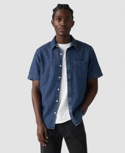 Levi's Men's Classic Pocket Short-Sleeve Regular-Fit Shirt